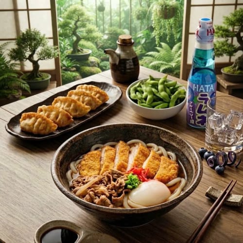 SET MÌ UDON BÒ (Tặng Túi Giữ Nhiệt)