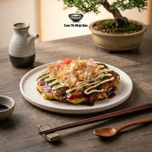 BÁNH XÈO KIỂU NHẬT-OKONOMI