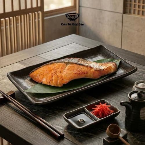 CÁ HỒI NƯỚNG-SALMON YAKI