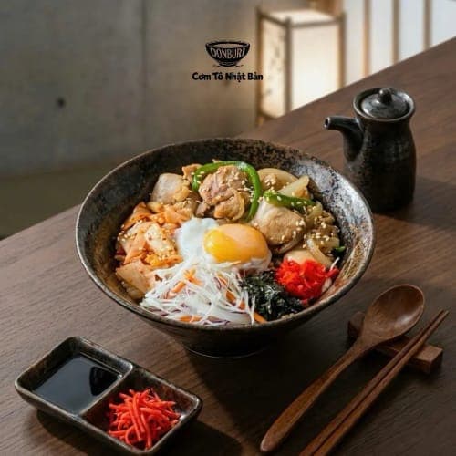 TÔ CƠM THỊT GÀ XÀO XỐT TERIYAKI