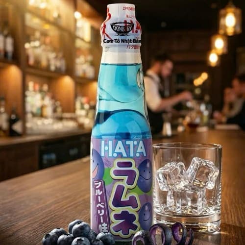 Soda Ramune Việt Quất
