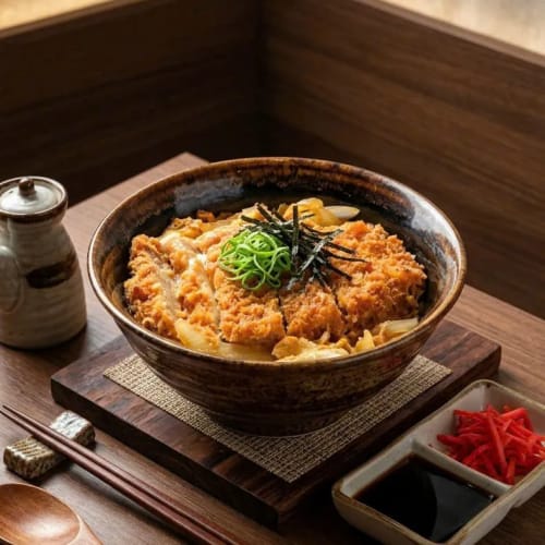 TÔ CƠM GÀ CHIÊN XÙ - TORI KATSUDON