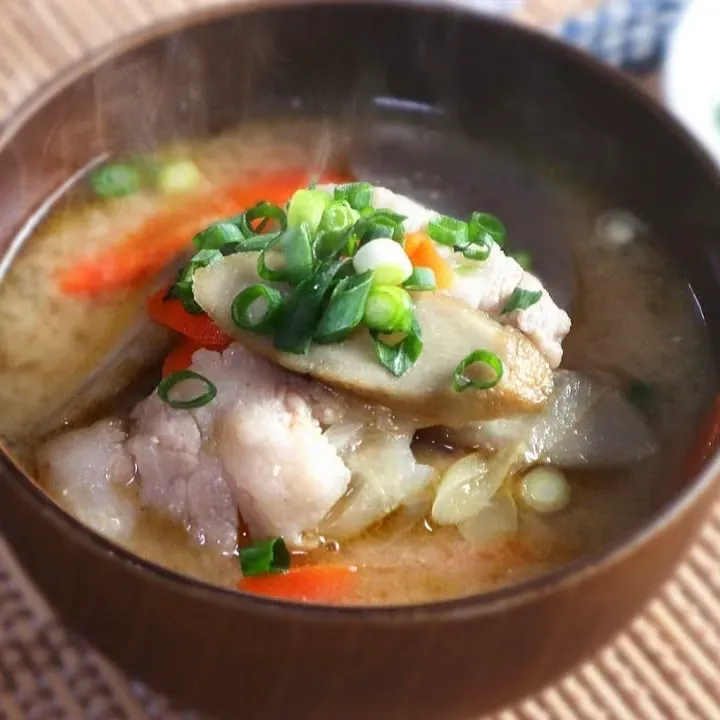 SUP THỊT HEO MISO RAU CỦ - BUTA MISO NABE