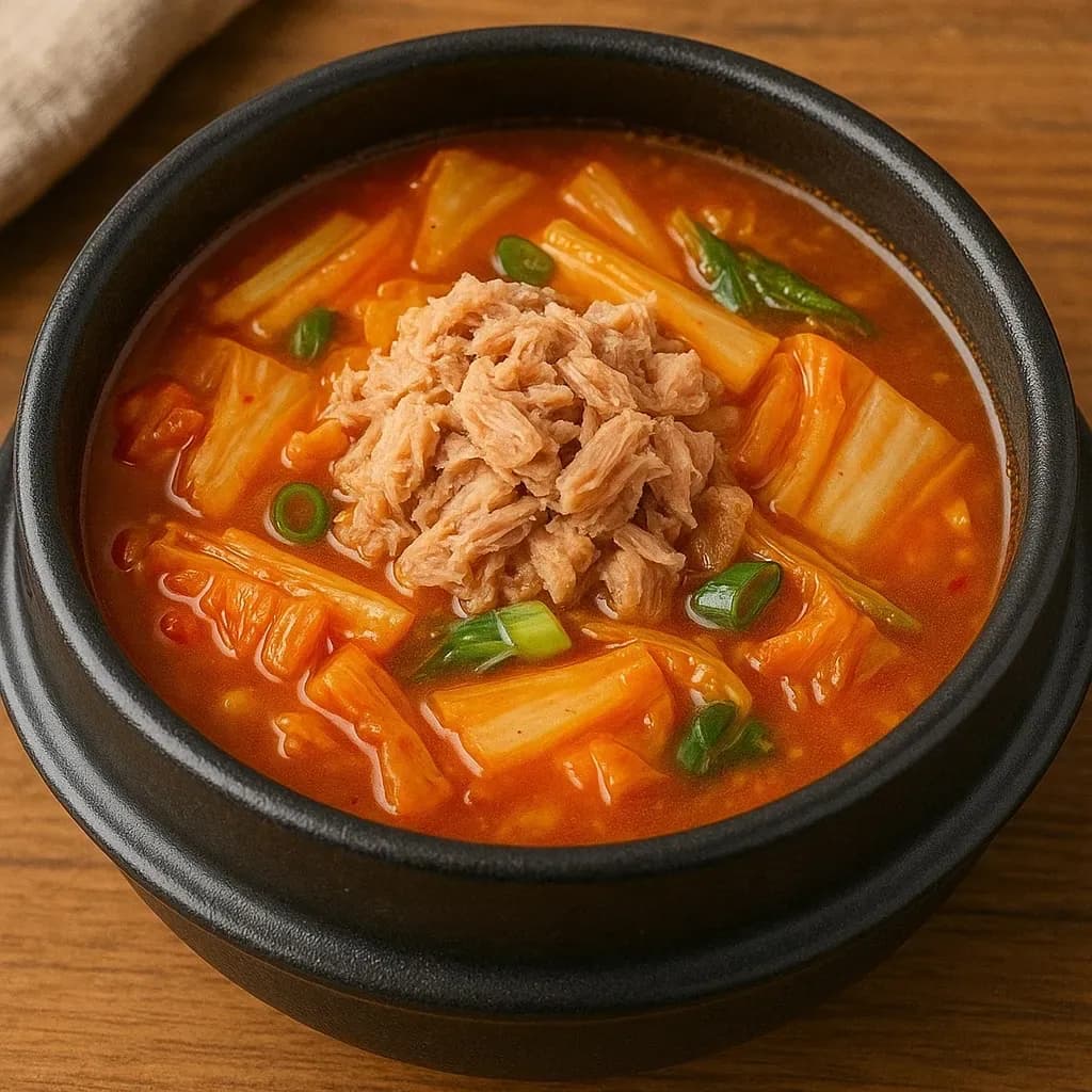 SUP CÁ NGỪ KIM CHI - TUNA KIMCHI