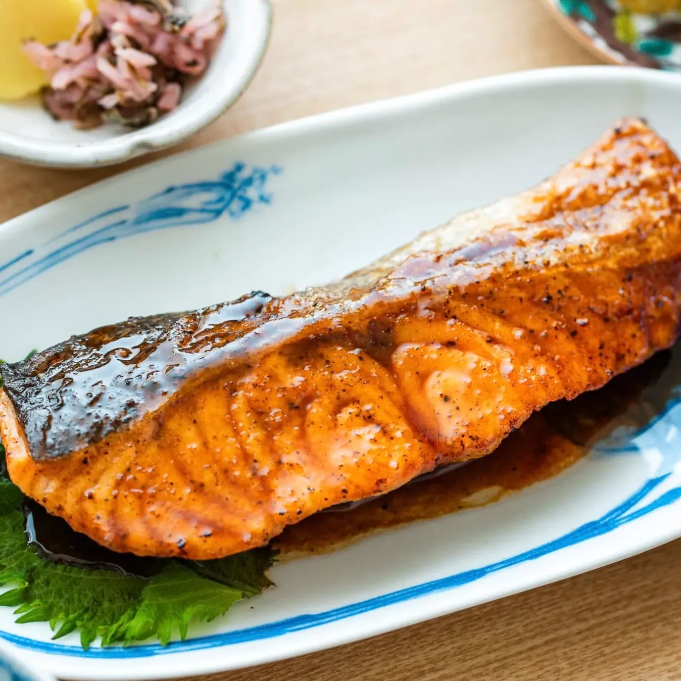 CÁ HỒI NƯỚNG SỐT TERIAKI - SALMON TERIYAKI