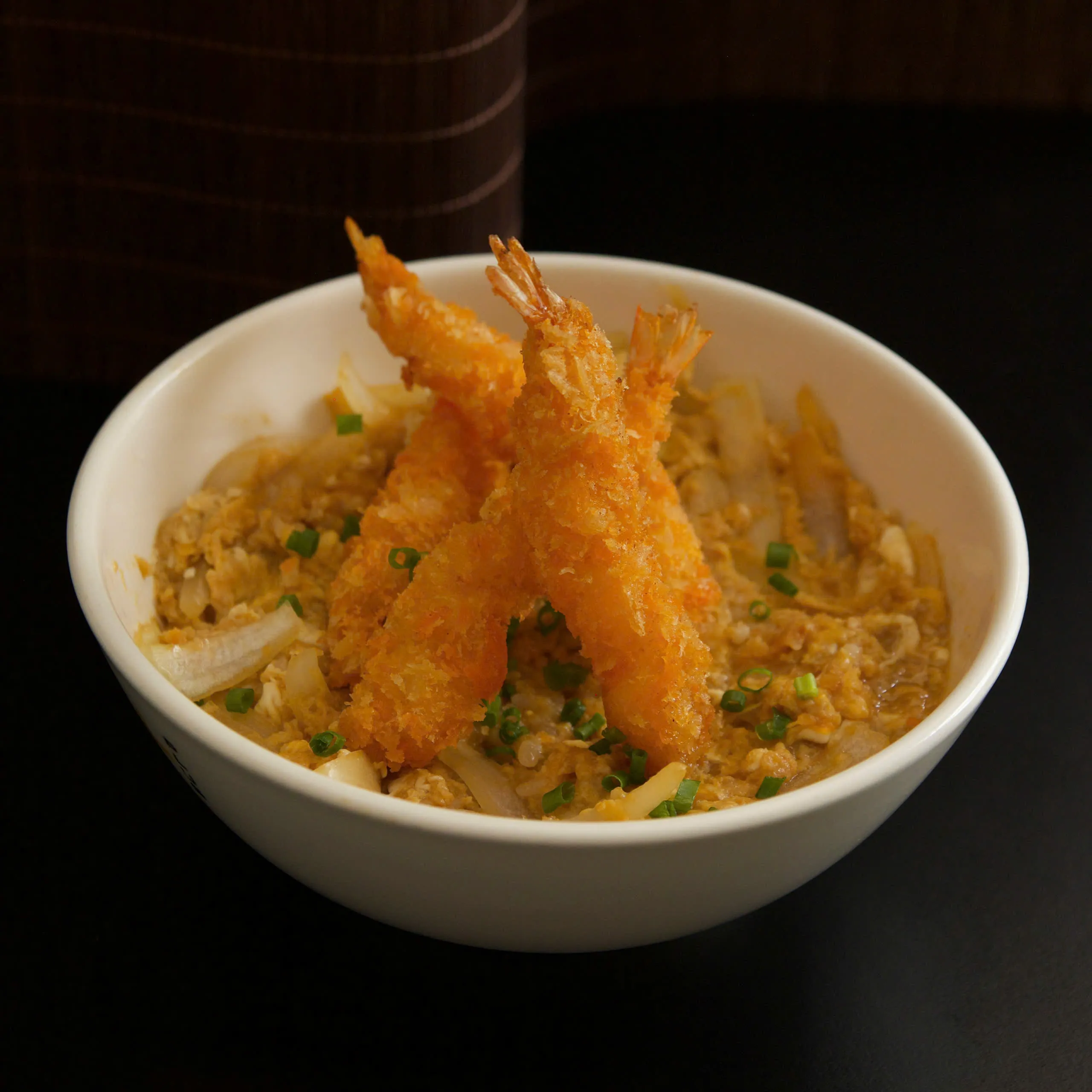 TÔ CƠM TÔM CHIÊN XÙ - EBI KATSUDON