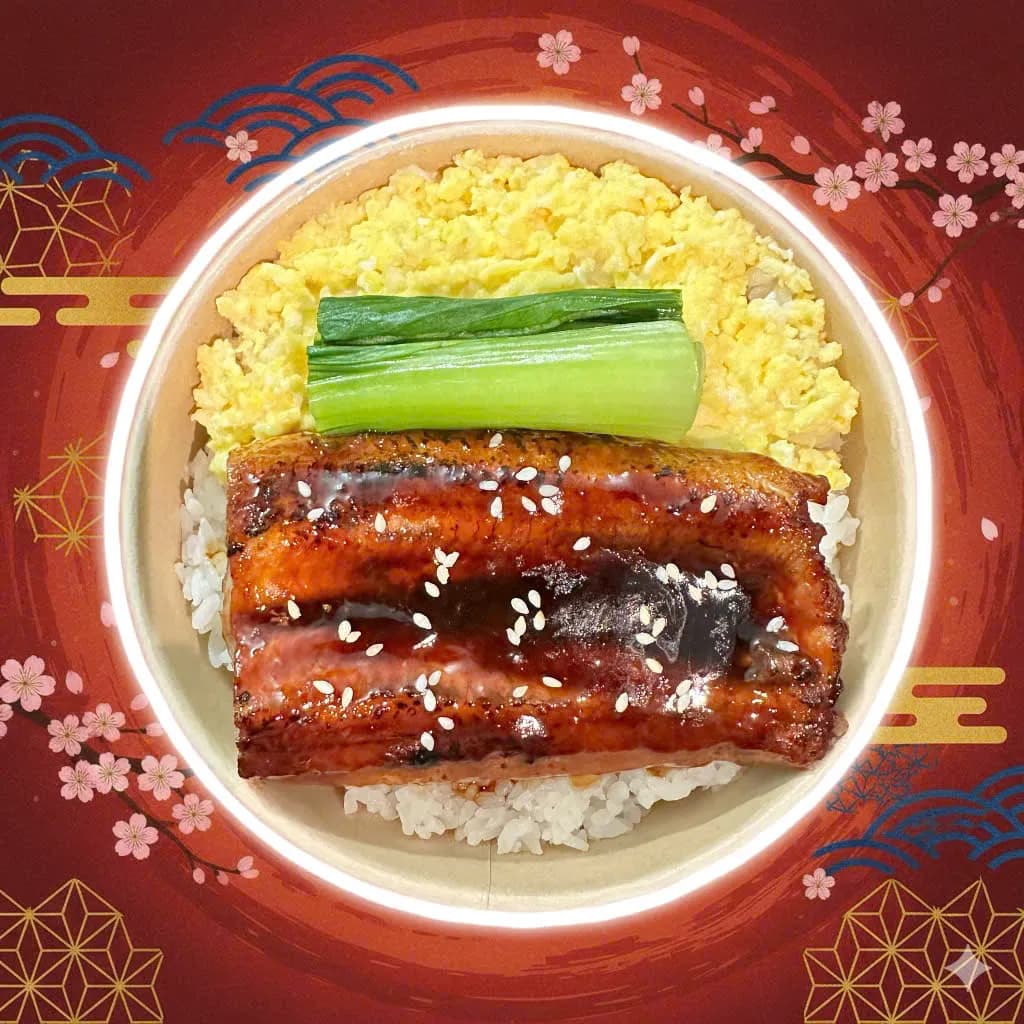TÔ CƠM LƯƠN NHẬT NƯỚNG SỐT TERIYAKI-TERIYAKI UNADON
