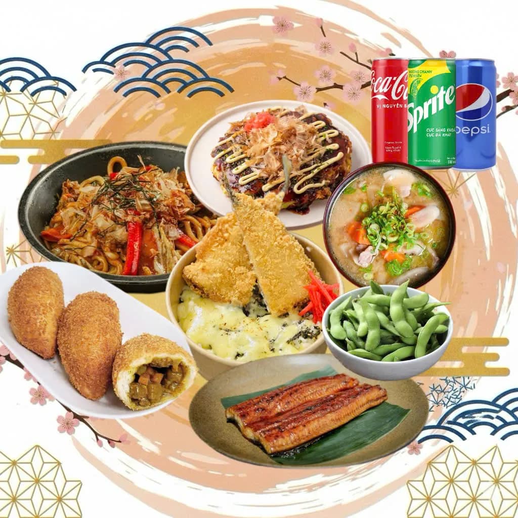 DONBURI PATRTY SET B(1 người)